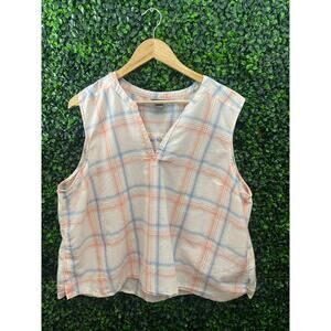 Eddie Bauer, Lightweight Sleeveless Blouse, Women’s Size 2XL